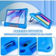 thumbnail image 3 of zukof EVA Stand Case for onn. 10.1" Tablet (2024 Model) - Lightweight Shockproof EVA Foam Protection Cover Case (Blue), 3 of 4
