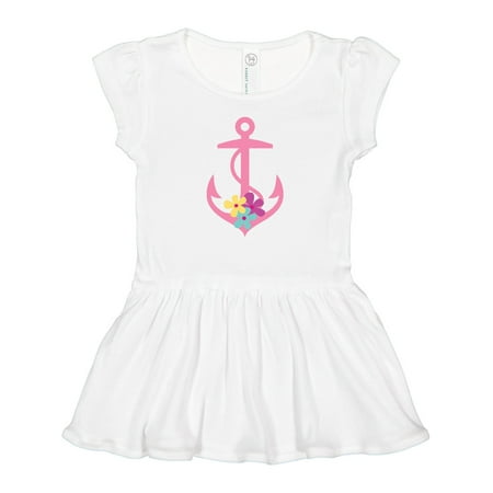 

Inktastic Nautical Anchor Preppy Retro Gift Baby Girl Dress