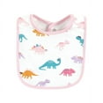 thumbnail image 5 of Hudson Baby Infant Girl Cotton Bibs, Cute-A-Saurus, One Size, 5 of 7