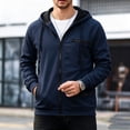 thumbnail image 6 of Thousandth Men's Zip Up Hoodie Lightweight Athletic Track Jacket Cool Casual Slim Fit Daily Wear for Gym Running,Sports Training, 6 of 8