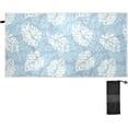 thumbnail image 2 of GZHJMY Tropical Palm Leaf Beach Towel Quick Dry Absorbent Bath Towels Sandproof Lightweight Towel for Gym Yoga Sports Swimming- 30x60in Washcloth, 2 of 7