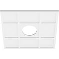 thumbnail image 2 of 26"OD x 7"ID x 9"C x 1"P Rubik Architectural Grade PVC Contemporary Ceiling Medallion, 2 of 11