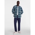 thumbnail image 2 of George Men's and Big Men's Double Pocket Flannel Shirt, Sizes XS-3XLT, 2 of 5