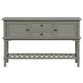 thumbnail image 6 of Aukfa Modern Buffet Table with Drawer - 47" Modern Console Table Side Sofa Table - Greige, 6 of 8