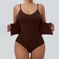 thumbnail image 4 of Roncen Women's Seamless Bodysuit For Women,Backless Body Shaper Bra,Tummy Control Shapewear Body Sculpting Underwear, 4 of 7