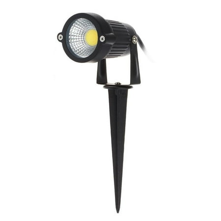 Landscaping Ideas For Outdoor Patio 7W COB LED Lawn Lamp DC12-24V Outdoor Landscape Light Spot Light IP65 Water Resistance for Garden Patio Yard Courtyard White ()