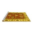 thumbnail image 2 of Ahgly Company Machine Washable Indoor Rectangle Oriental Yellow Traditional Area Rugs, 2' x 3', 2 of 4