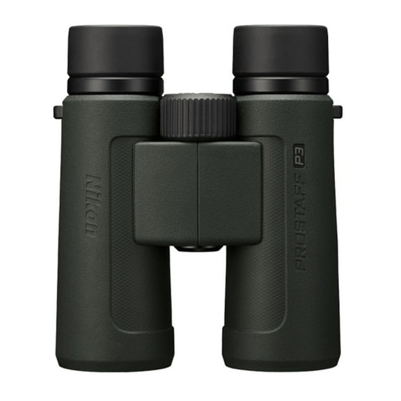 Restored Nikon PROSTAFF P3 10x42 Waterproof Fogproof Drop-Resistant Design Binocular with Reflective Silver-Alloy Coating, Black (Refurbished)