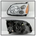 thumbnail image 2 of VIPMOTOZ Chrome Housing OE-Style Headlight Headlamp Assembly For 2004-2012 Mitsubishi Galant, Driver Side, 2 of 4