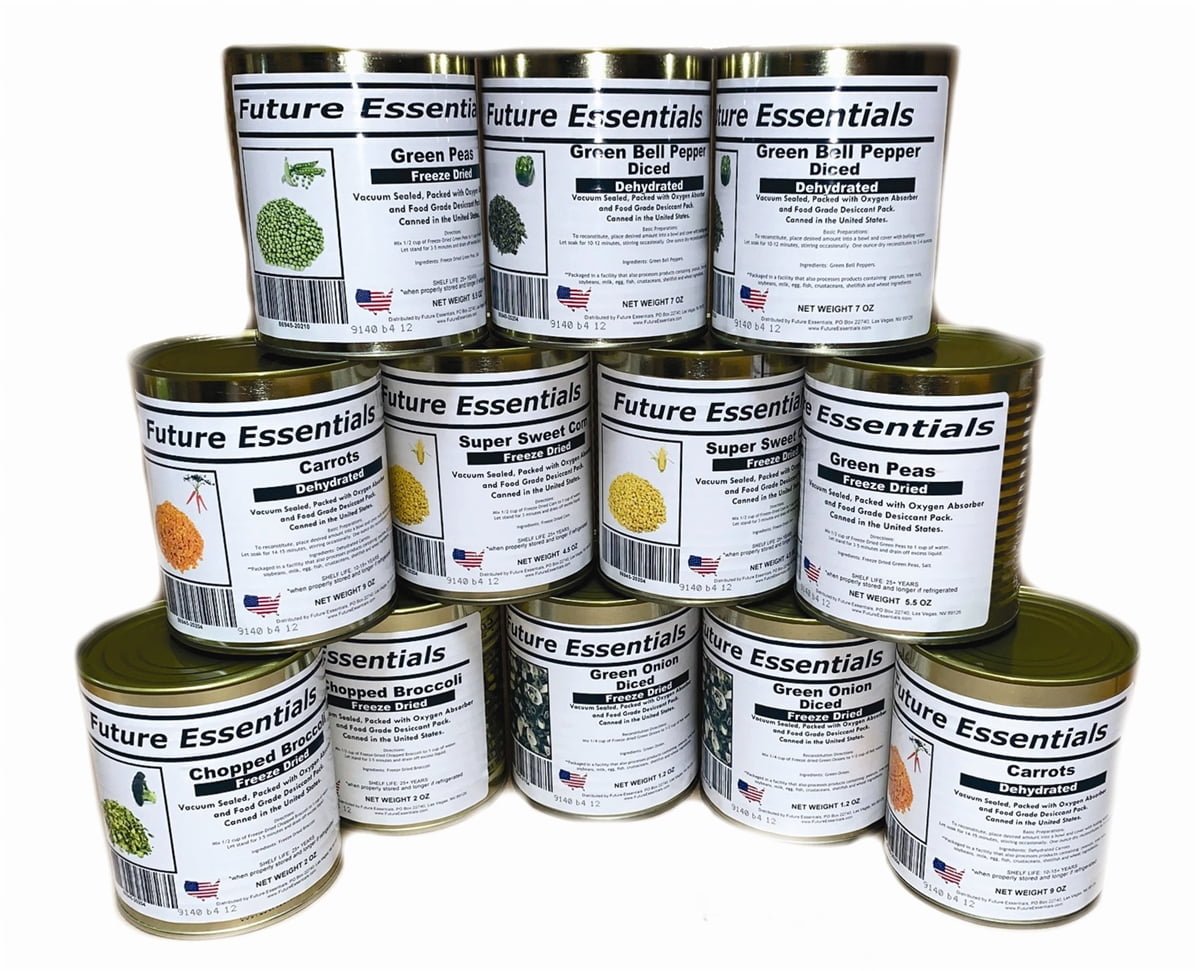 Future Essentials Freeze Dried Long Shelf Storage Emergency Food