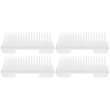 Masteelf 4 pcs Plastic Flower Arrangers Clear Flower Frogs Flower Holder Floral Arrangement Pin Holder