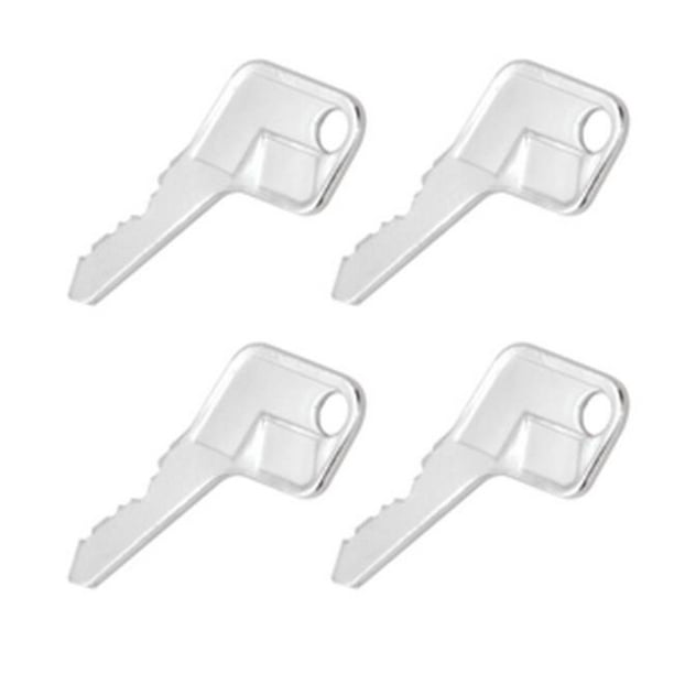 Replacement Part, Service Kit Keys Qty.4 For Roof Rack Locks Key No. 002, 6 x 4 x 0.25 in