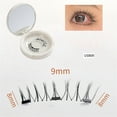 thumbnail image 3 of Ashosteey Natural Magnetic Eyelashes without Eyeliner Magnetic Lashes Natural Look Short Reusable Magnetic Eyelashes Kit with Applicator, Wispy False Eyelashes No Glue or Liner Needed, 3 of 3