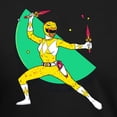 thumbnail image 3 of CafePress - Power Rangers Yellow Ranger W Men's Deluxe T Shirt - Mens Tri-blend T-Shirt, 3 of 4