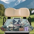 thumbnail image 3 of chaqlin Boston Terrier Golf Cart Seat Covers Quick Install, for Sports, Golf Seat Covers, Compatible with EZGO & Club Car Most Club Cars Golf Carts, 3 of 8