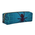 thumbnail image 1 of Easygdp Spider And Cobweb para Estuche de Lápices de Cuero, Estuche de Papelería de Cuero, Estuche de Gran Capacidad con Cremallera, 1 of 7