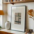 thumbnail image 6 of Paper Cut No.3 - Mixed Media Abstract Minimalist Geometric Modern Art Mid-Century Modern Pastel Bauhaus Black Framed Wall Art Print 9 x 12 inches, 6 of 12