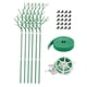 thumbnail image 4 of Juego de 6 estacas de soporte para plantas Zulema para jardín con lazos giratorios y correa 100 cm, 4 of 7