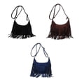 thumbnail image 1 of 3x Sac à Main pour Femmes, Sac à Bandoulière Moderne Mode avec Sangle Réglable Style Rétro pour Plage Voyage École Vacances Téléphone, 1 of 10