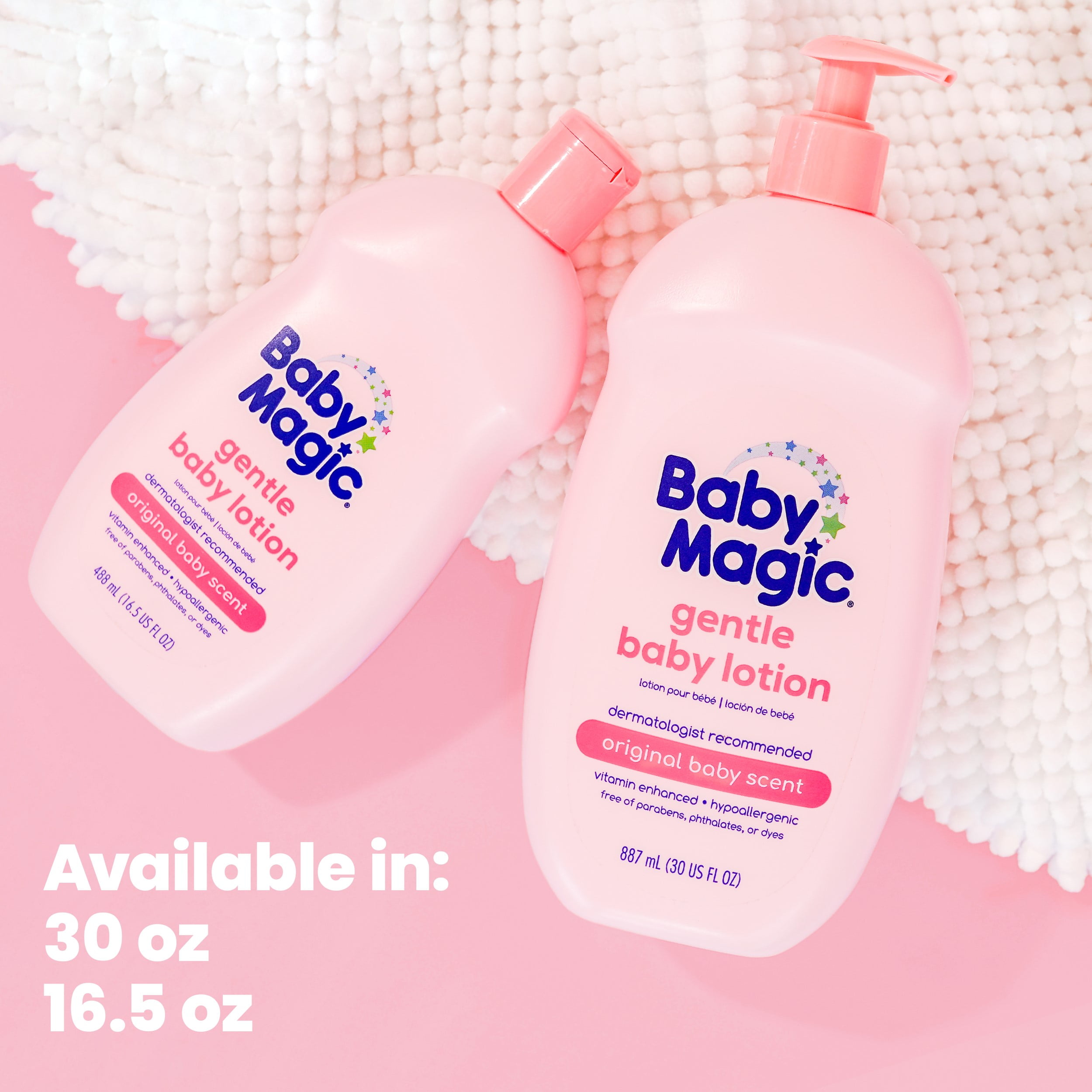 Baby Magic Gentle Baby Lotion, Original Baby Scent, 16.5 fl oz