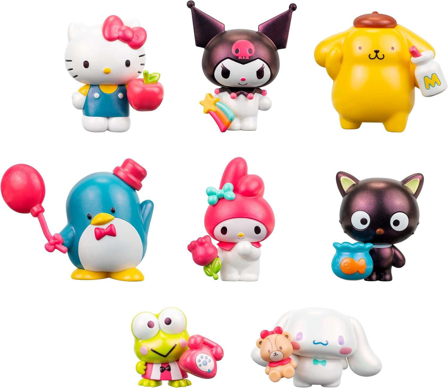 Hello Kitty & Friends Series 4 Rainbow Vibes Hello Kitty, Kuromi
