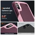thumbnail image 6 of JTCASES for iPhone XR Case, Hybird PC TPU Anti-slip, Shockproof  Bumper, Military Drop Resistant, Rugged Heacy Duty Full Body Protective Shell for iPhone XR, Slim Fit for Girls Men, Rose, 6 of 9