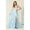 BABY BLUE, variant on Thigh High Slit Prom Dress