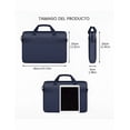 thumbnail image 2 of Portafolios Mochila De Moda Simple Para Computadora Xtellar color azul, 2 of 4