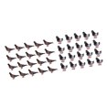 thumbnail image 1 of 40pcs Adorno de simulación de palomas artificiales Espuma con plumas Decoración de pájaros falsos Sunnimix Pájaros artesanales emplumados, 1 of 8