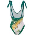 thumbnail image 3 of IDOPIP Women's One Piece Swimsuit with Beach Cover Up Wrap Skirt Floral Sexy Bikini Sets Two Piece Bathing Suit, 3 of 9