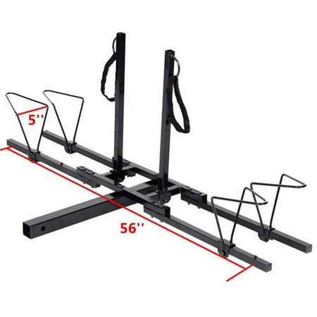 - New Upright 2 Mountain Bike Rack Hitch Carrier 2
