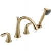 Delta Lahara Roman Tub Filler with Hand Shower, Available in Various Colors