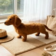 thumbnail image 6 of Dachshund Dog Plush Stuffed Animal, Realistic Soft Companion Plush Dog, 6 of 8