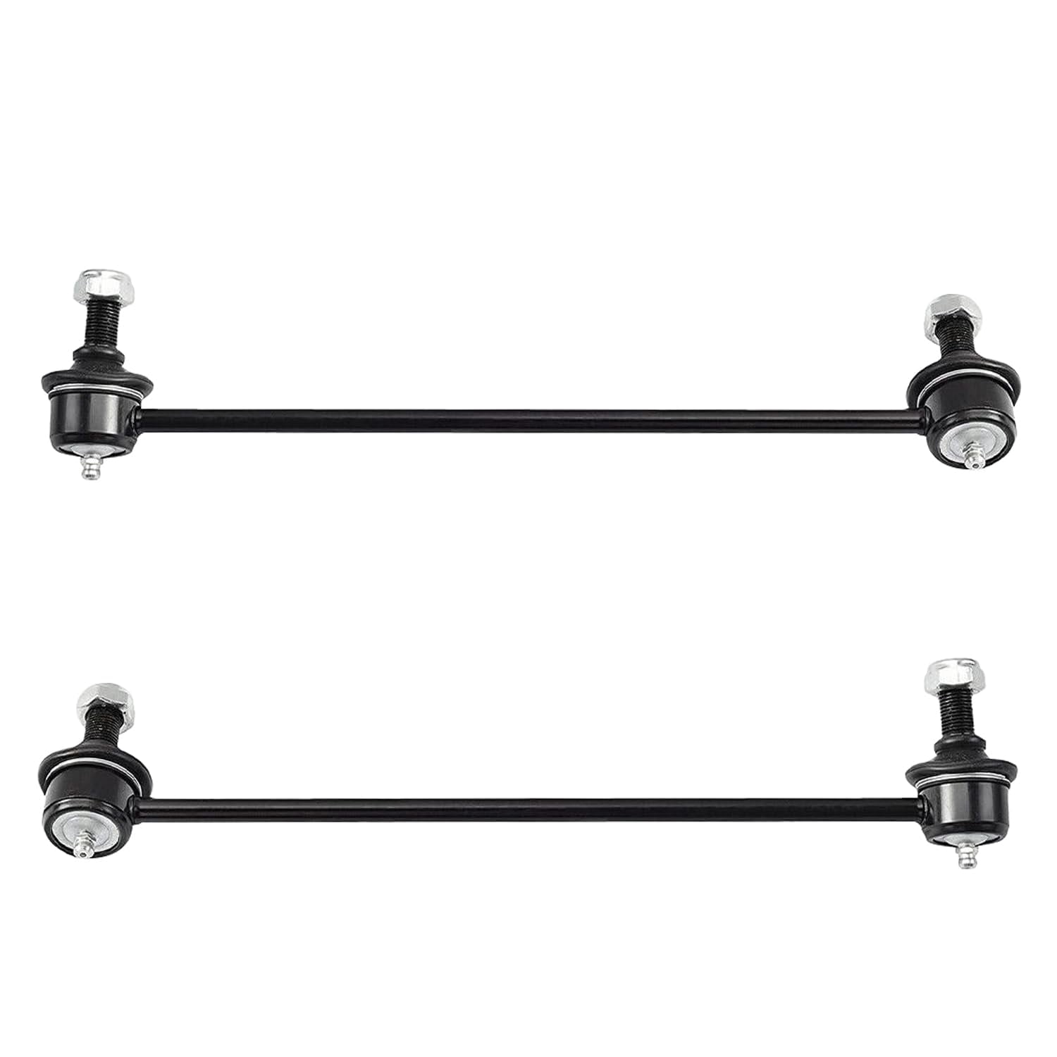 Detroit Axle - 2.4L 14pc Front CV Axles Kit for 2010-2017 Chevy Equinox GMC Terrain, CV Axles Wheel Bearing Hubs Ball Joints Sway Bar Links Tie Rods Boots