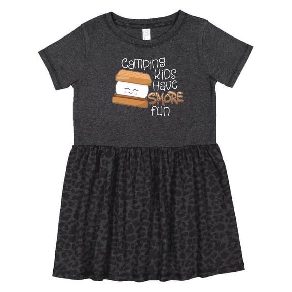 Inktastic Camping Kids Have More Fun Girls Toddler Dress