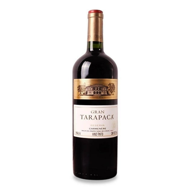 Pack de 6 Vino Tinto Tarapaca Reserva Carmenere 750 ml