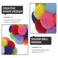 thumbnail image 3 of 2Pcs Interactive Cat Balls Plush Cat Ball Kitten Plush Ball Indoor Cat Balls Cat Bouncy Ball Toy, 3 of 3