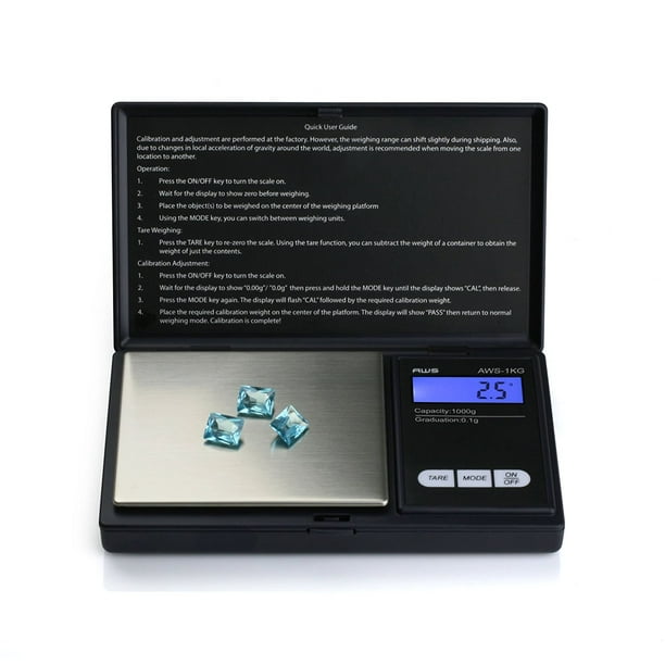 American Weigh Scales American Weigh Scales AWS1KG Digital Pocket