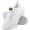 White, variant on Womens Sneakers Shoes: Comfortable Woman Running Shoes Lightweight Athletic Tennis Shoe