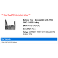 thumbnail image 2 of Battery Tray - Compatible with 1966 GMC K1000 Pickup, 2 of 2