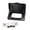 Black, variant on RVGUARD RV Spring-Loaded Weatherproof Receptacle Cover in White (Receptacle Included)