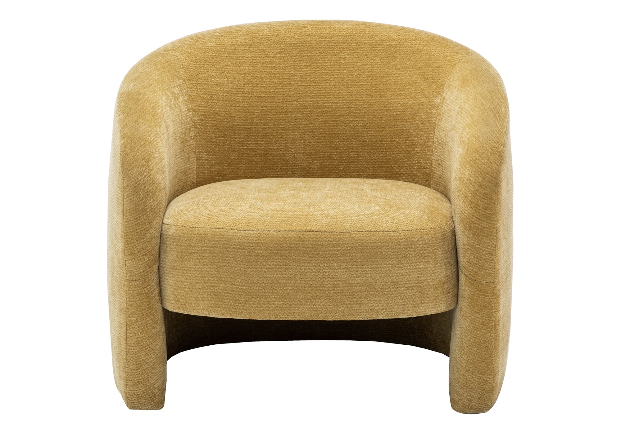 Monarch Specialties - I 8022 Accent Chair, 29"H, Upholstered, Living Room, Bedroom, Gold Fabric