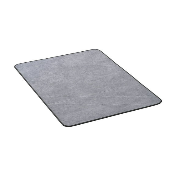 Chair Mat, 36 x -inch Office Chair Mat for Hard Floors, Floor Protector for Rolling Chairs, Corduroy Surface, Non-Slip & Easy to Clean, Smooth Glide Under Desk Rug for Home Office (Grey)