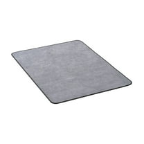 Chair Mat, 36 x -inch Office Chair Mat for Hard Floors, Floor Protector for Rolling Chairs, Corduroy Surface, Non-Slip & Easy to Clean, Smooth Glide Under Desk Rug for Home Office (Grey)