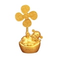 thumbnail image 1 of Estatua de metal del dios de la riqueza del Feng Shui, escultura decorativa de lujo para centro de mesa. Estilo B, 1 of 6