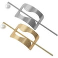 thumbnail image 1 of unbranded 2Ud Accesorios Para De Mujer Con Acabado Metálico Dorado Y Cómodo Para Peinar, 1 of 8