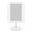 White, variant on Impressions Vanity Touch Pro 2.0 LED Lighted Makeup Mirror with 360 Degree Swivel and Tilt (Silver)