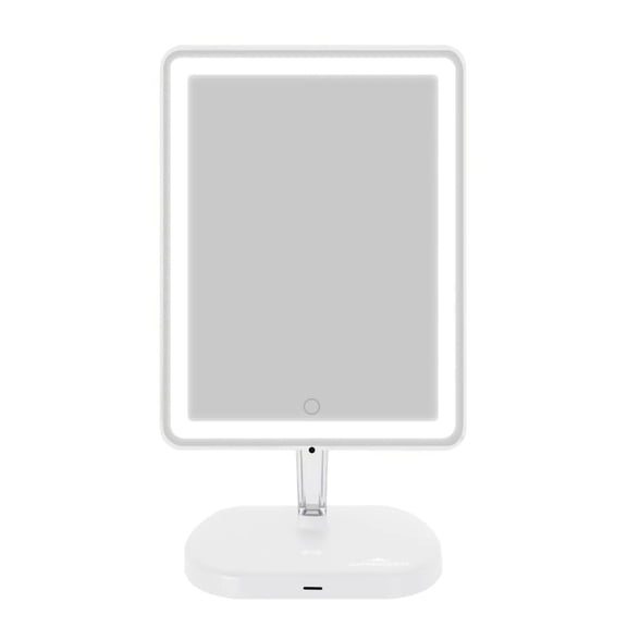 Impressions Vanity Touch Pro 2.0 LED Lighted Makeup Mirror with 360 Degree Swivel and Tilt (White)