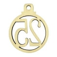 thumbnail image 7 of UDIYO 1-25 Wooden Christmas Countdown Advent Calendar Number DIY Gift Tags Decor, 7 of 7