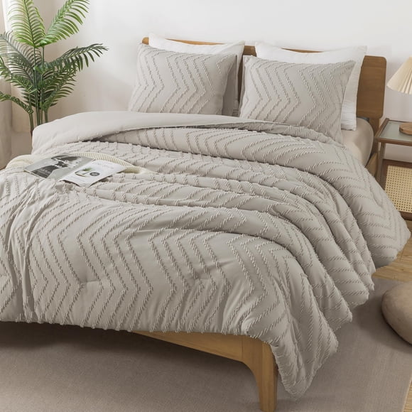 Juego de edredón Andency Linen, tamaño doble, con 3 piezas